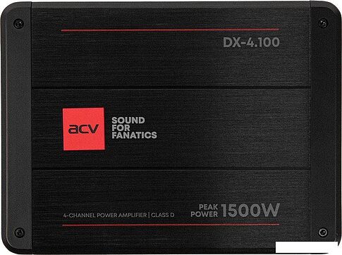 Автомобильный усилитель ACV DX-4.100 V3
