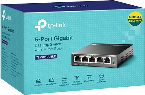 Коммутатор TP-Link TL-SG1005LP