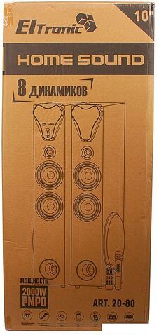 Акустика Eltronic 20-80 Home Sound (черный)