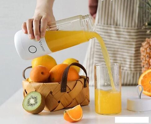 Портативный блендер Sundays Home 644200016B (белый)