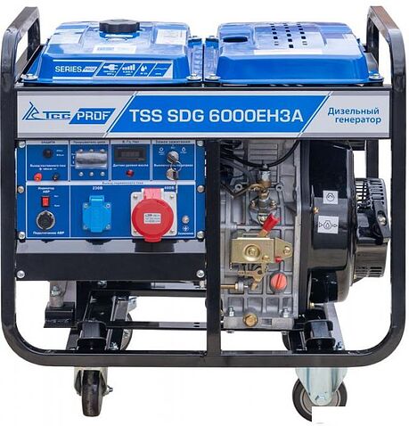 Дизельный генератор ТСС SDG 6000EH3A