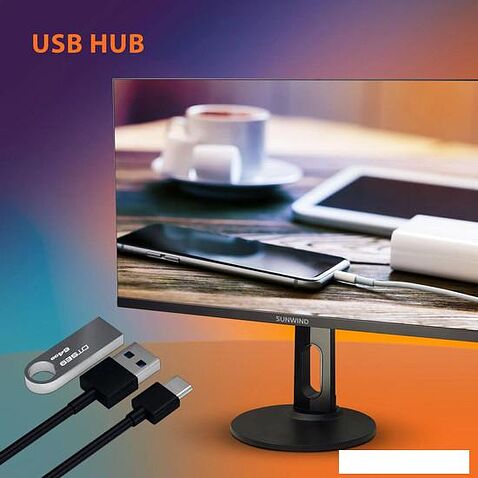 Монитор SunWind SUN-M27BA104