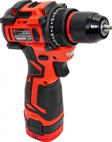 Дрель-шуруповерт Edon UAD-16BL (с 2-мя АКБ, кейс)