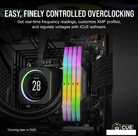 Оперативная память Corsair Vengeance RGB 2x16ГБ DDR5 7200 МГц CMH32GX5M2X7200C34