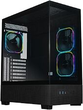 Корпус XASTRA Q500 3ARGB-FG-C10-UC (черный)