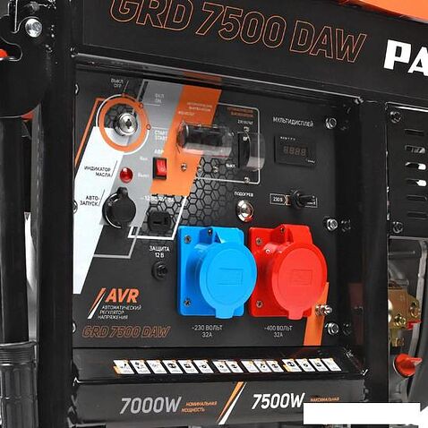 Дизельный генератор Patriot GRD 7500DAW