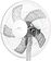 Вентилятор Sencor SFN 4070WH