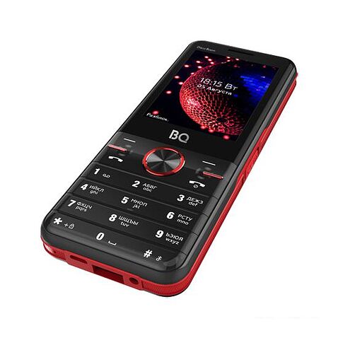 Кнопочный телефон BQ-Mobile BQ-2842 Disco Boom (красный)