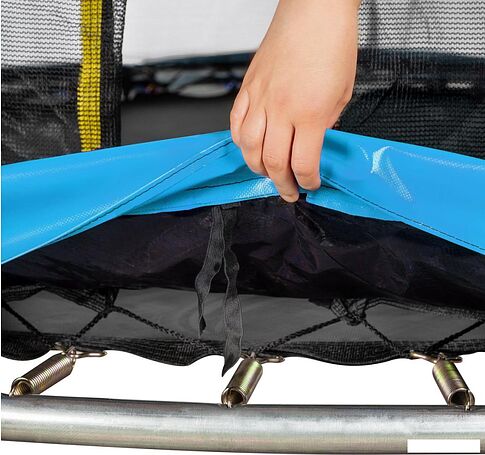 Батут Sundays Favorite Premium 6FT (голубой, с сеткой)