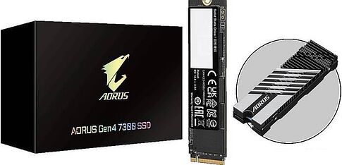 SSD Gigabyte AORUS Gen4 7300 2TB AG4732TB