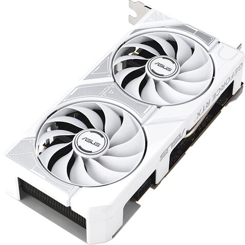 Видеокарта ASUS Dual GeForce RTX 5060 8GB GDDR7 White OC Edition DUAL-RTX5060-O8G-WHITE