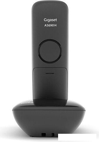 Радиотелефон Gigaset AS690 RUS SYS (черный)