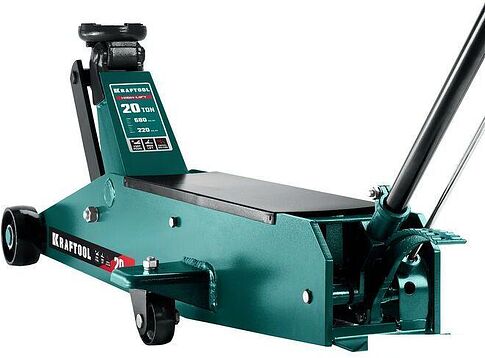 Подкатной домкрат KRAFTOOL High-Lift 43455-20 20т