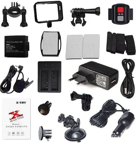 Экшен-камера X-try XTC394 EMR Real 4K WDR WiFi Maximal