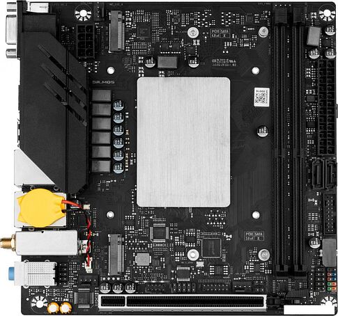 Материнская плата Maxsun MoDT 12450H ITX WiFi