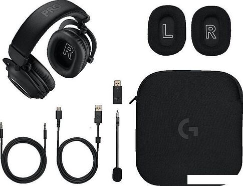 Наушники Logitech G Pro X 2 Lightspeed (черный)