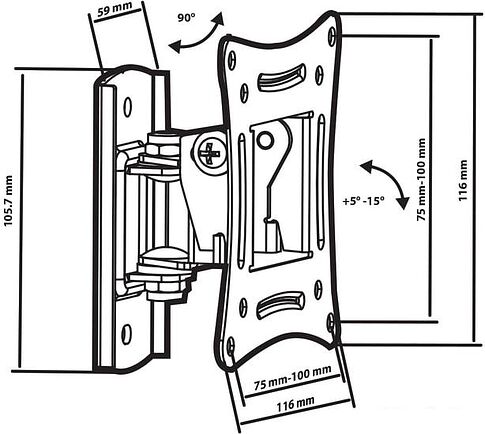 Кронштейн Tuarex ALTA-102