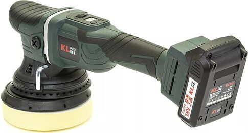 Полировальная машина KLPRO KLPS18B-20 (с 2-мя АКБ, сумка)