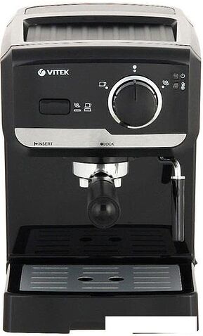 Рожковая кофеварка Vitek VT-1502 BK