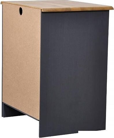 Тумба Диприз Хаба Д 1413.2 (серый воск/антик)