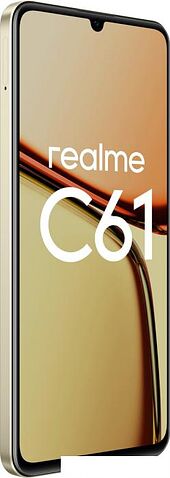 Смартфон Realme C61 8GB/256GB международная версия (золотистый)