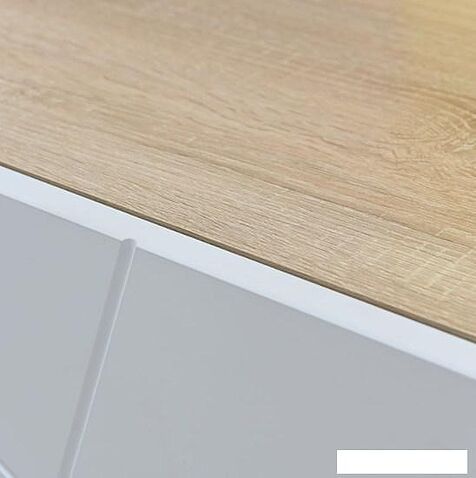 Комод MLK Скайлайн (дуб сонома светлый-белый шагрень)