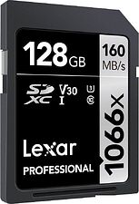 Карта памяти Lexar Professional 1066x SDXC LSD1066128G-BNNNG 128GB Карта памяти Lexar Professional 1066x SDXC LSD1066128G-BNNNG 128GB