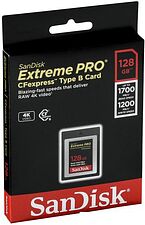 Карта памяти SanDisk Extreme Pro CFexpress Type B SDCFE-128G-GN4NN 128GB Карта памяти SanDisk Extreme Pro CFexpress Type B SDCFE-128G-GN4NN 128GB