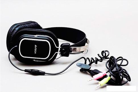 Наушники с микрофоном A4Tech HS-200