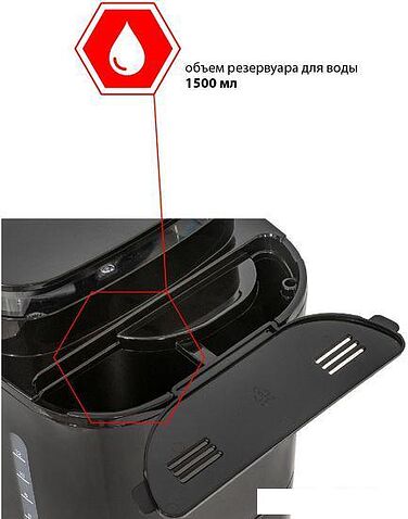 Капельная кофеварка JVC JK-CF31