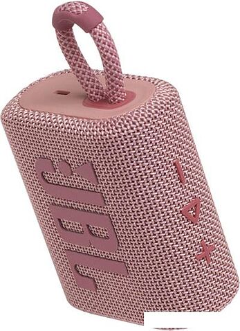 Беспроводная колонка JBL Go 3 (розовый)