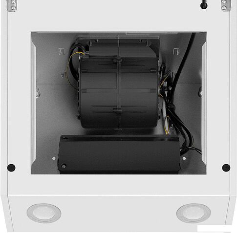 Кухонная вытяжка MAUNFELD Eagle 850 90 (белое стекло)