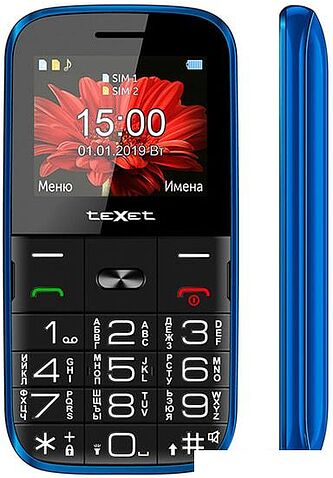 Мобильный телефон TeXet TM-B227 (синий)