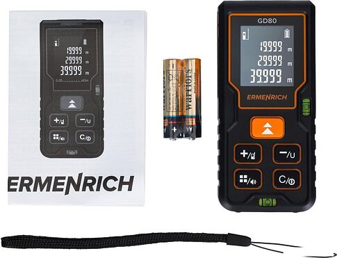 Лазерный дальномер Ermenrich Reel GD80 81423