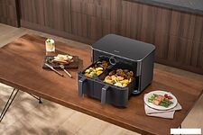 Аэрогриль (аэрофритюрница) Xiaomi Dual Zone Air Fryer 10L MAF-D1001 (евровилка) Аэрогриль (аэрофритюрница) Xiaomi Dual Zone Air Fryer 10L MAF-D1001 (евровилка)