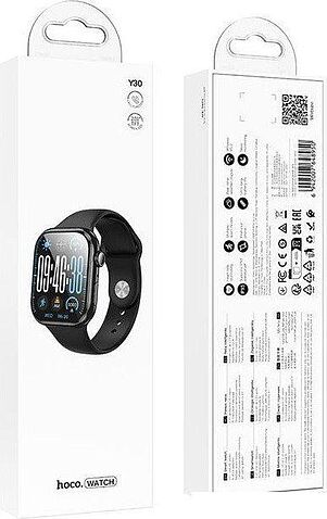 Умные часы Hoco Y30 (черный)