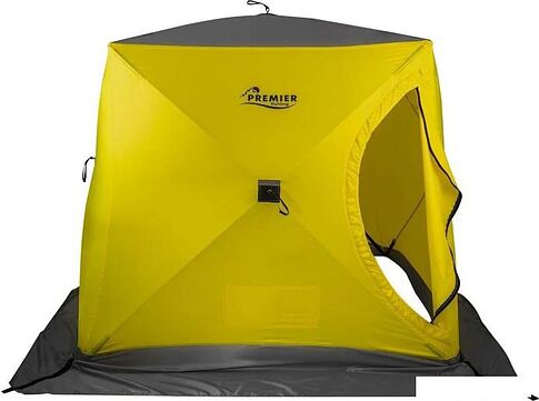 Палатка Premier Fishing Куб-3 PR-WFSC-210YG (зимняя, желтый/серый)