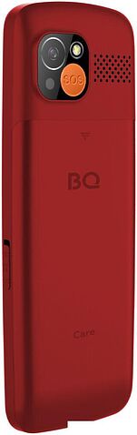 Кнопочный телефон BQ 2459 Care (красный)