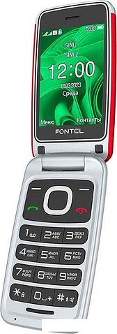 Телефон Fontel FL280 (красный/белый)