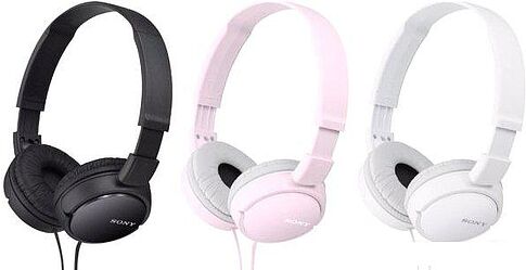 Наушники Sony MDR-ZX110 (розовый)