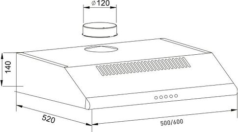 Кухонная вытяжка Making Oasis Everywhere UP-50I (F)