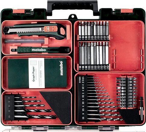 Дрель-шуруповерт Metabo PowerMaxx BS 12 Set 601036870 (с 2-мя АКБ, кейс)