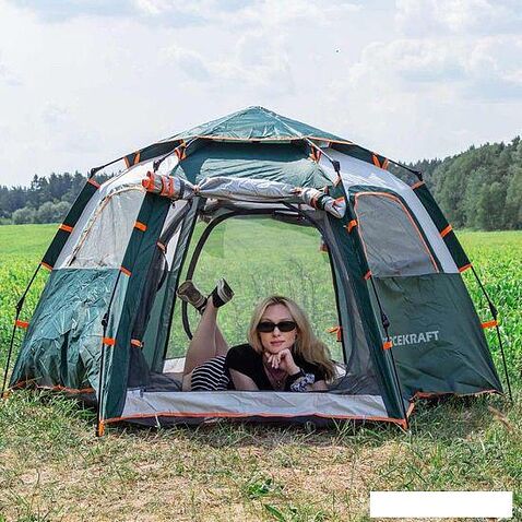 Кемпинговая палатка ForceKraft FK-TENT-1 (зеленый)