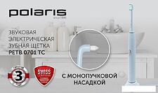 Электрическая зубная щетка Polaris PETB 0701 TC (голубой)