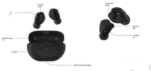 Наушники Haylou GT1 2022 (черный)