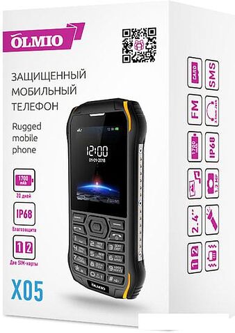 Мобильный телефон Olmio X05 (черный)
