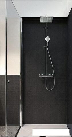 Душевая система Hansgrohe Crometta Е 240 1jet Showerpipe [27271000]