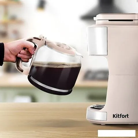 Капельная кофеварка Kitfort KT-7238