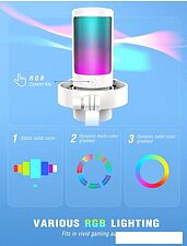 Проводной микрофон FIFINE A8 (белый)