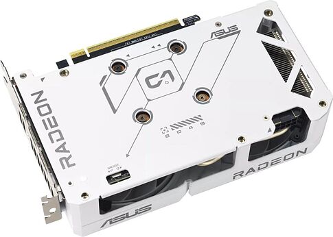 Видеокарта ASUS Dual Radeon RX 9060 XT 16GB GDDR6 White Edition DUAL-RX9060XT-16G-WHITE